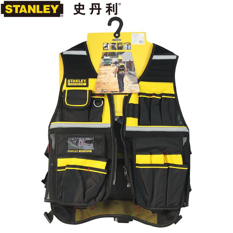 Stanley FATMAX herramienta multifuncional chaleco chaleco eléctrico multibolsillo ropa de trabajo FMST530201 - 23