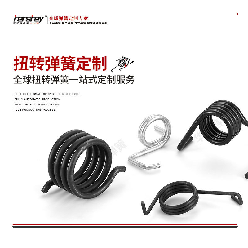 广州产地货源直销不锈钢儿童玩具双扭扭转弹簧来图来样生产