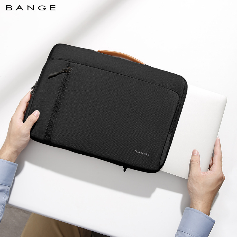 Bange Laptop Bag 14inch Women's Bag Notebook Protective Cover Men's 16inch 15inch Office Tablet Storage Bag