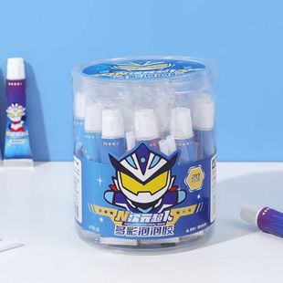 CartooN N DimeNsioN SupermaN Colorful Bubble Gum BlowiNg UNbreakable Nostalgic Bubble Gum Toy Bucket Set
