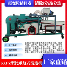 比重复式粮食筛选机小麦玉米霉变粒瘪粒石子精选筛震动除杂精选机