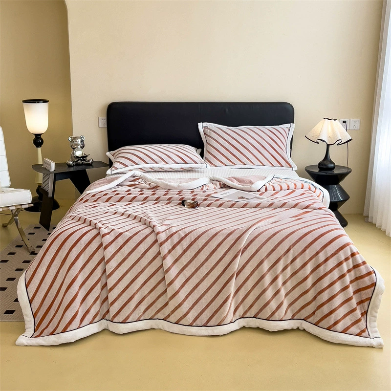 Угутый теплый молочный пушистый одеяло осенью и зимой коралловый бархат простыни одеяло для сна одеяло одеяло диван одеяло для кондиционирования воздуха