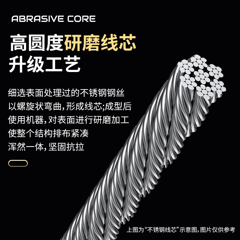 línea de freno de acero inoxidable línea de transmisión línea de freno de bicicleta de montaña línea de transmisión tubo conjunto accesorios de línea de freno al por mayor