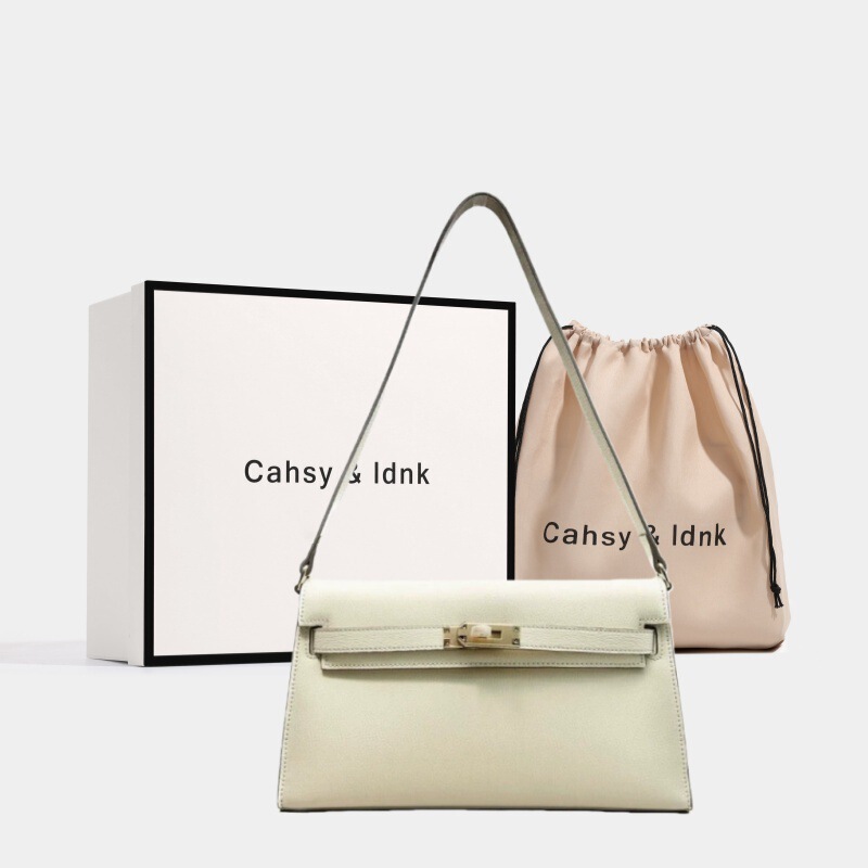 2026 New Model Genuine Leather Manhattan Solid Color Underarm Bag Women's Shoulder Bag Crossbody Fashion Bag Versatile Small Square Bag 2026 New Model Genuine Leather Manhattan Solid Color Underarm Bag Women's Shoulder Bag Crossbody Fashion Bag Versatile Small Square Bag