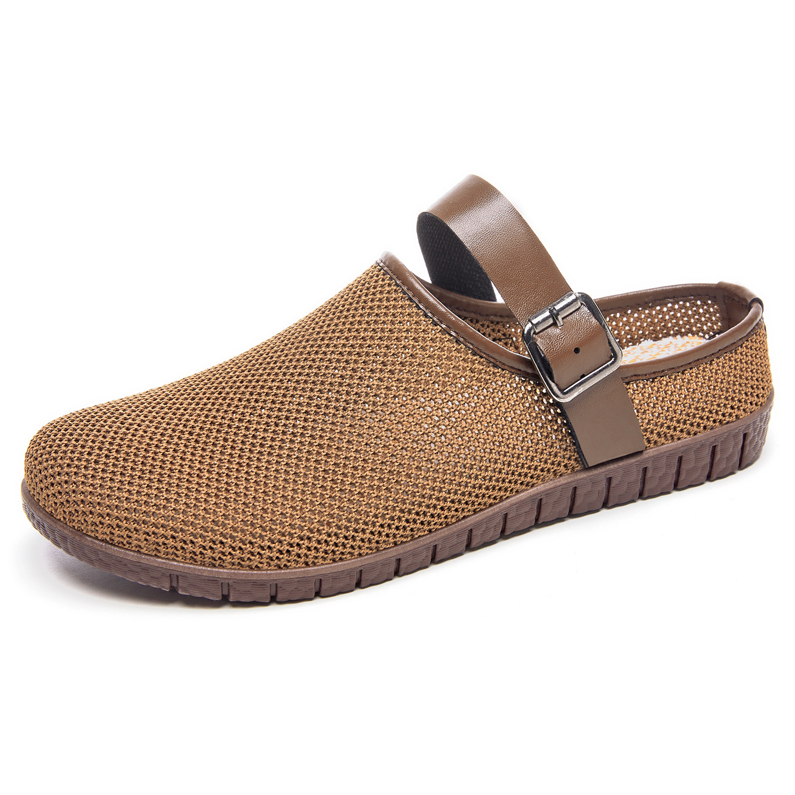 Zapatos de mujer nuevos zapatos de tela de tela Bocken un pedazo zapatos casuales zapatillas transpirables cómodas zapatos de mujer ligeros