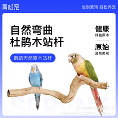 青松はオウムの原木の駅の竿のツツジの木の天然の枝の牡丹の虎の皮の玄鳳の駅の棚の鳥かごの装飾のブランコをかわいがります。