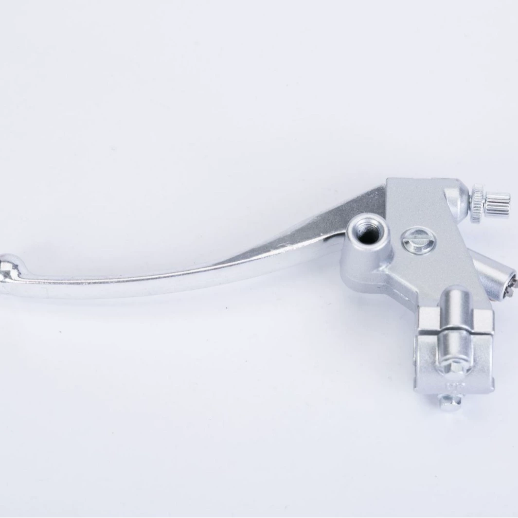 Кронштейн для зеркала мотоцикла в сборе с зеркалом — CG King CBT, белый/черный