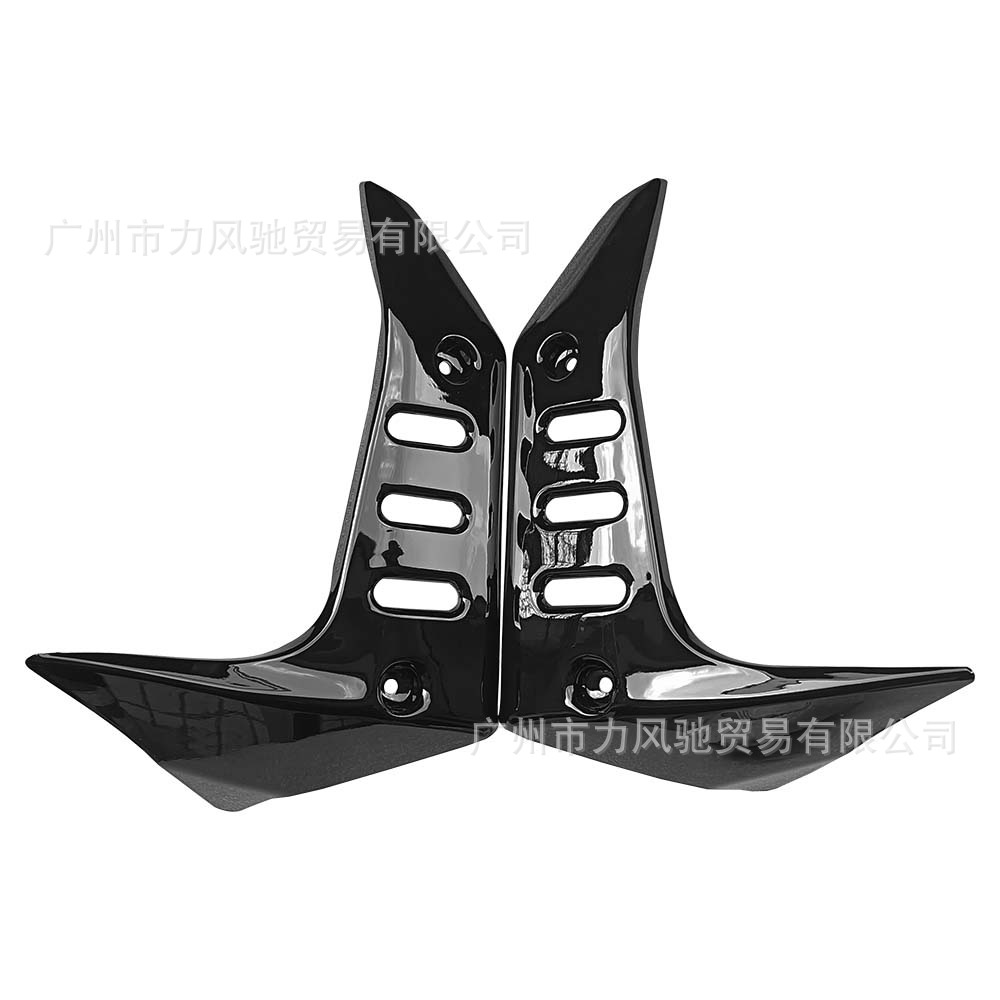 Para Kawasaki Z750 2004 2005 2006 Kit de carenado cubierta lateral del radiador panel placa borde