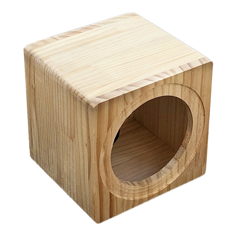 Solid wood case for home use, wooden box for car audio, handmade wooden subwoofer, self-made empty speaker enclosure