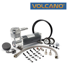 VOLCANO 12v24V工业级打高压气泵防锈防尘IP67无油空气压缩机450C