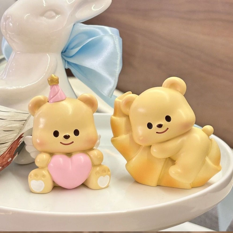 귀여운 곰돌이 랜덤 피규어 블라인드박스 책상 장식 생일 선물