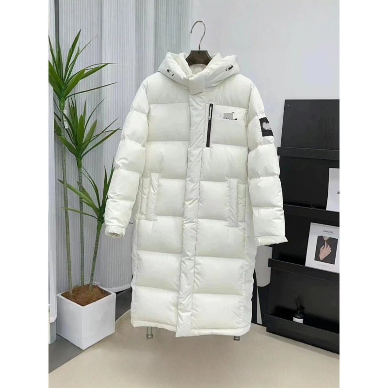 American version of The North Face long over-the-knee down jacket for men and women, cold-proof, warm, hooded, thick, versatile, trendy outerwear American version of The North Face long over-the-knee down jacket for men and women, cold-proof, warm, hooded, thick, versatile, trendy outerwear