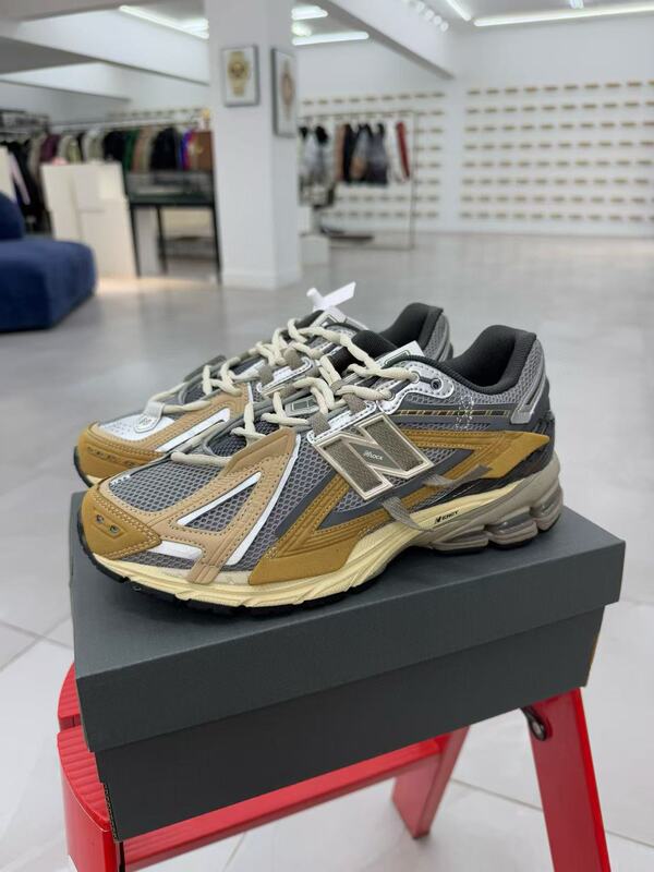 莆田 Haoji は純粋な nb1906 シルバー、シルバー、グレー、ホワイト、グリーン、ネイビーブルー、通気性のあるカジュアルな男性と女性のスポーツシューズです。|undefined