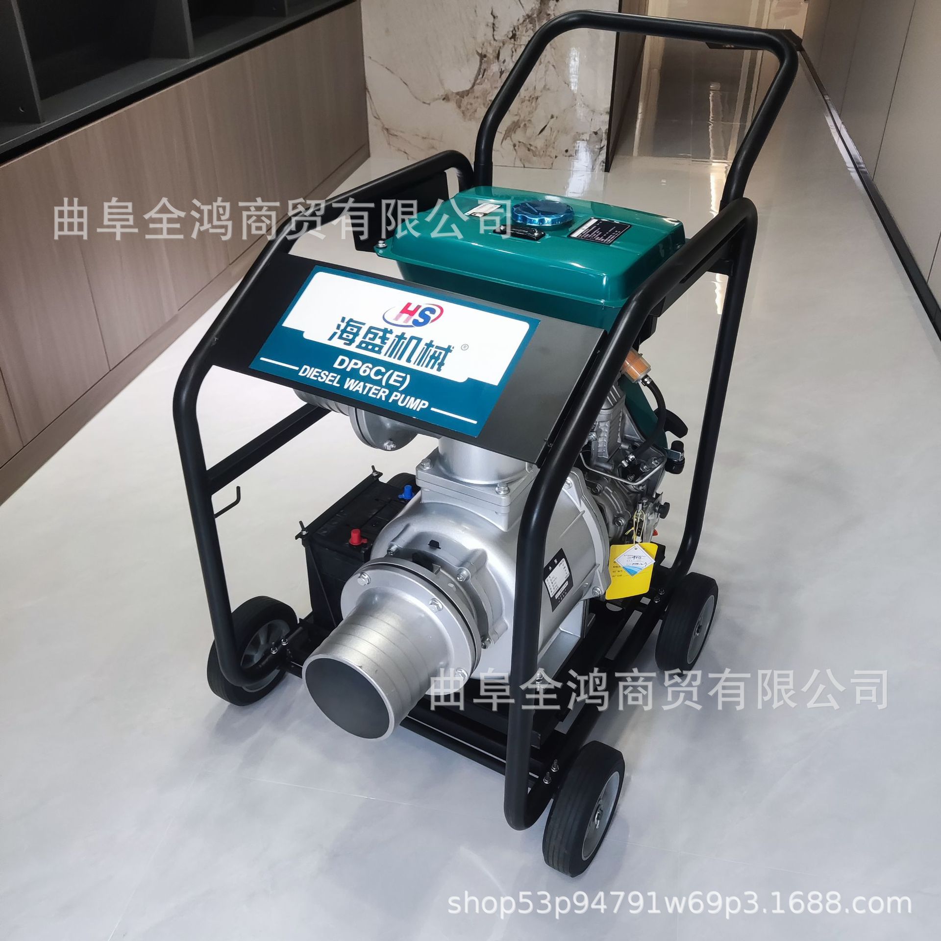 192柴油6寸自吸泵农田灌溉抽水泵市政工程应急救援污水泵