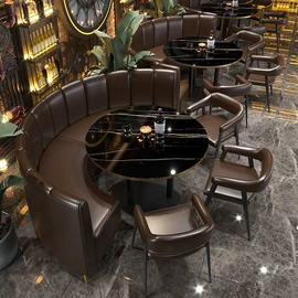 成套餐桌椅;卡座;餐桌