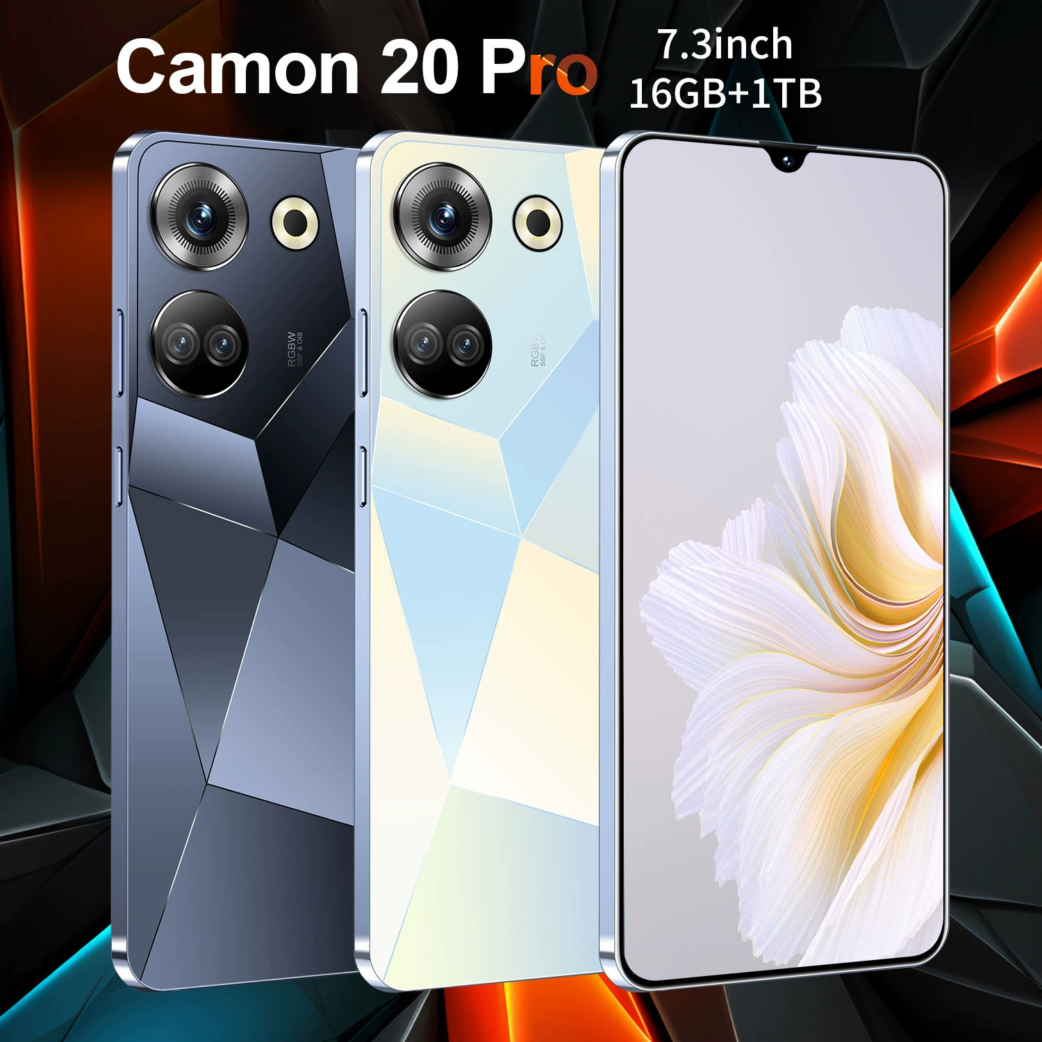 Кроссбордный новый смартфон Camon 20 Pro горячие продажи 16+1Т большая память большой экран мобильный телефон источник производитель
