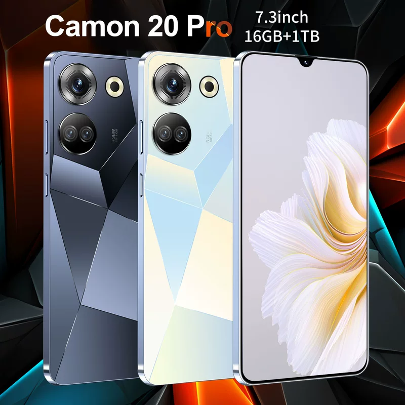 Кроссбордный новый смартфон Camon 20 Pro горячие продажи 16+1Т большая память большой экран мобильный телефон источник производитель