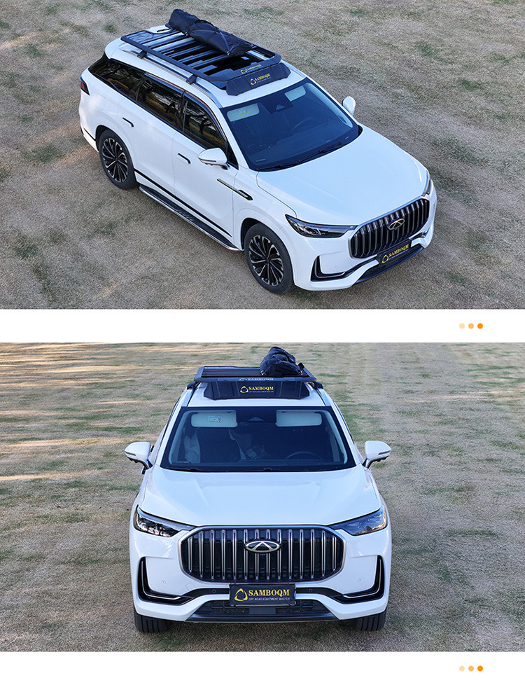 Chery Tiggo 9 Roof Rack Ladder Side Tent Roof Box Outdoor Off-Road Modified Roof Platform