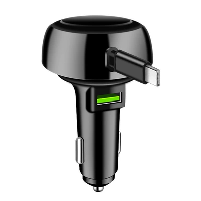 super fast charging three-in-one cigarette – Mobil şarj cihazları - m3-telescopic-cable-super-fast-charging-with-packaging