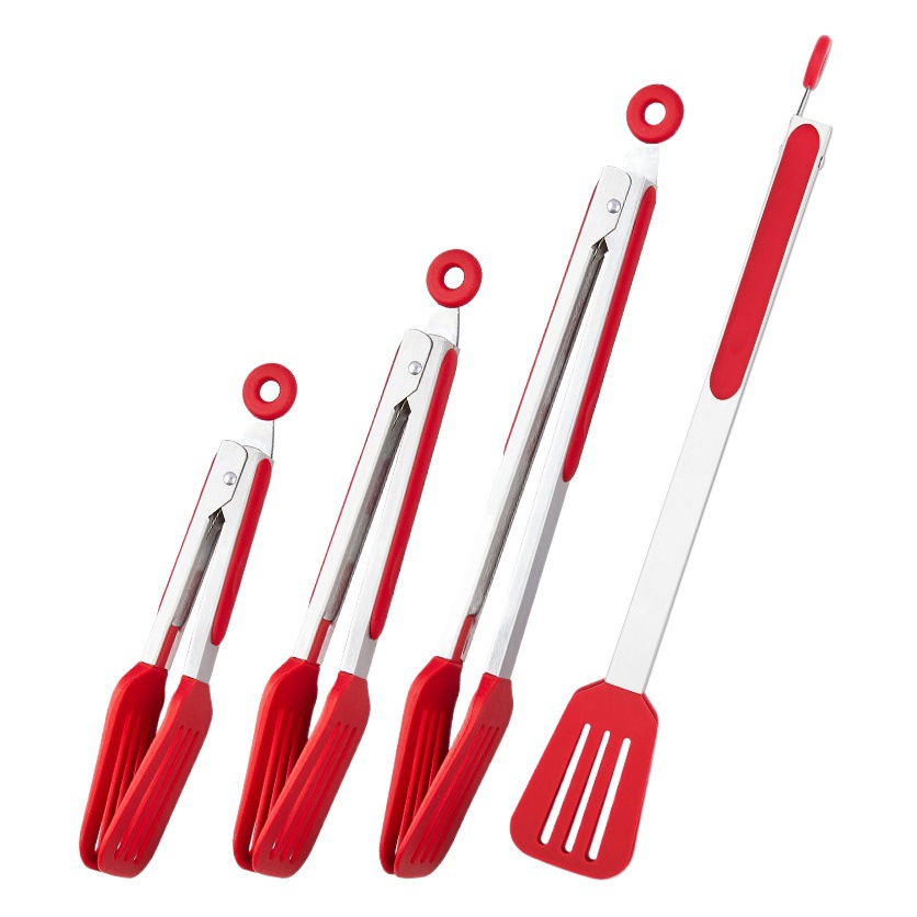 Pinzas para alimentos, pinzas de silicona para alimentos, pinzas para comida, pinzas para barbacoa, pinzas para carne, pinzas para ensalada, pinzas para pan, pinzas para utensilios de cocina, multifuncionales.