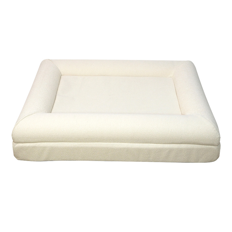 Sofá cama para mascotas transfronterizas, cama para mascotas, cama para perros humanos, cama rectangular, cama rectangular