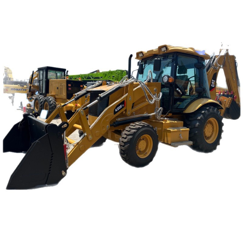 Cat 420f Backhoe Loader Cat416 Cat420E 420F Cargadora de excavación ocupada
