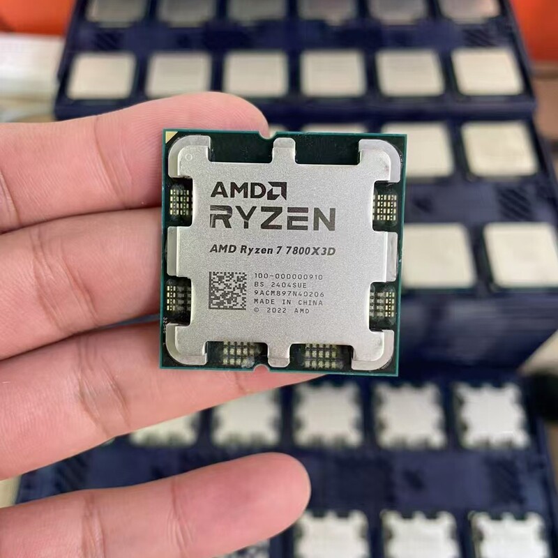 Amd Ryzen R7 7800X3D Gaming Processor Cpu Chip Am5 Slot 8 Cores 16 Threads