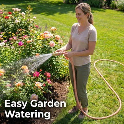 High pressure car wash water gun, Watering Hose, Three-Fold Telescopic