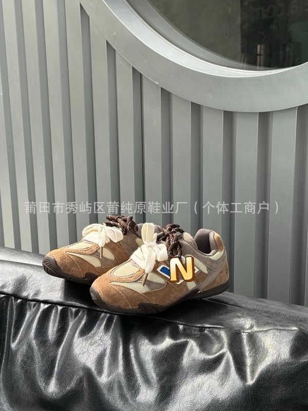 莆纯原童鞋 N牛B联名款9060软底百搭德训鞋男女款网面休闲运动鞋|undefined