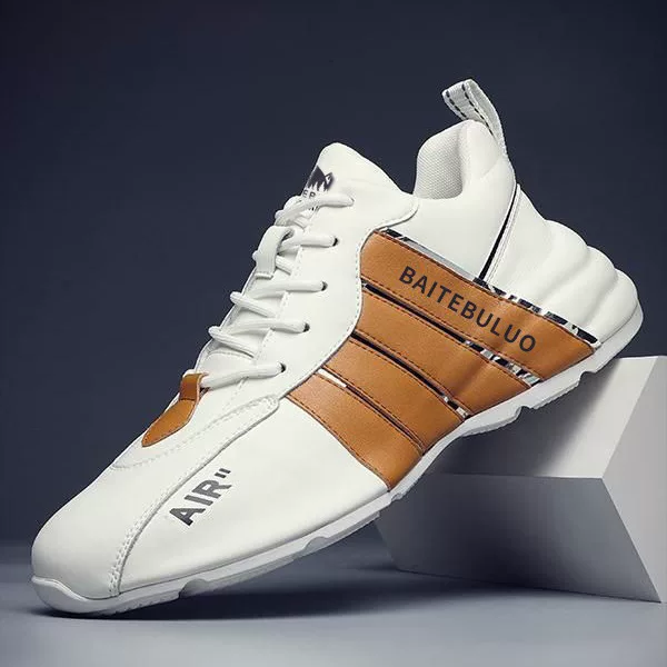 Fashionable footwear, shoe bag, sports universal men's trend breathable sports shoes for leisure