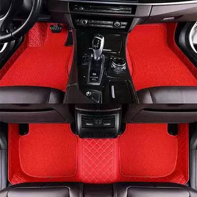 for Toyota Corolla, Levin, Camry, Universal Foot Pad - upgraded-double-line-double-layer-big-red-big-red-14-18-corolla-gasoline-versionhybrid-version
