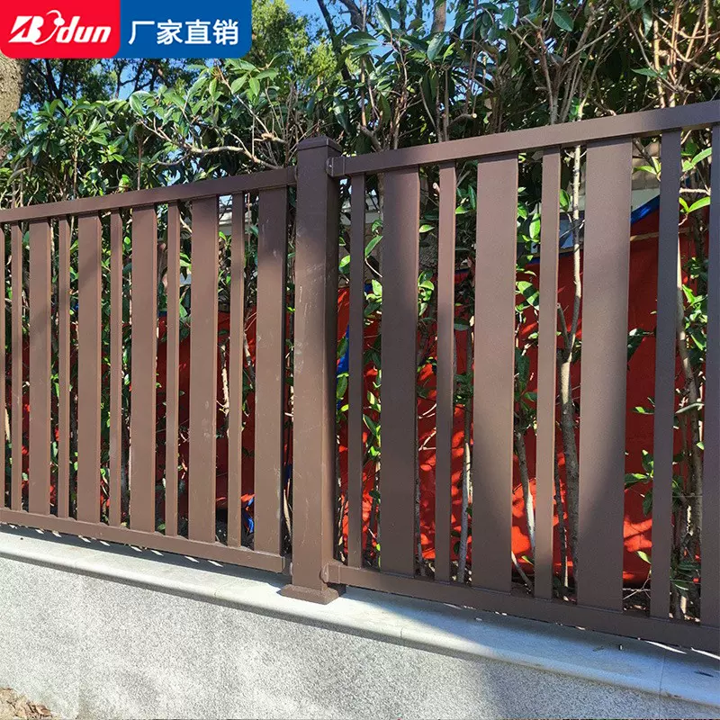 简约铝艺别墅庭院围栏欧式花园铝合金栅栏农村院墙防护栏杆