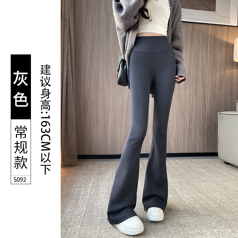 Pantalones de tiburón de verano para mujeres delgadas vestidas de cintura alta delgamiento de Barbie pantalones de primavera y otoño leggings negras delgadas