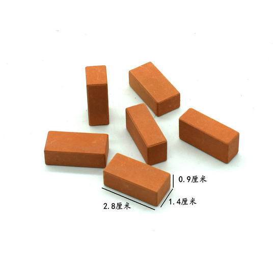Little Masons Building Model Bricks and Tiles Children's Handmade DIY Building House Villa Simulation Mini Bricks