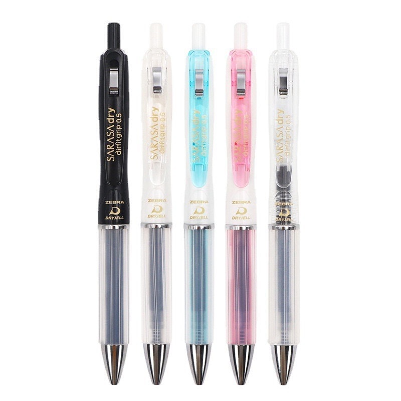 Japanese ZEBRAzebra JJZ49 Black 0.5 Soft Air Cushion Black Press Gel Pen Student Examination Soft Grip Glue Japanese ZEBRAzebra JJZ49 Black 0.5 Soft Air Cushion Black Press Gel Pen Student Examination Soft Grip Glue
