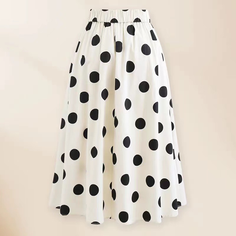 Women's Elegant Lady Polka Dots Solid Color 2 Pieces Set One Piece Swimwear display picture 3