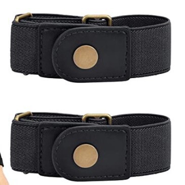 Lazy Belt for Women 2025 New Jeans Waist Slimming Magic Waist Reducer Elastic Waist Tightening Adjustable Belt