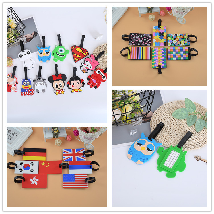 Manufacturer's Wholesale Stock of Creative Cartoon Rubber Pvc Luggage Tags, Hang Tags, Boarding Passes, Checked Baggage Tags, and Card Holders Manufacturer's Wholesale Stock of Creative Cartoon Rubber Pvc Luggage Tags, Hang Tags, Boarding Passes, Checked Baggage Tags, and Card Holders
