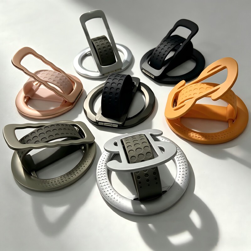 New magnetic phone stand collection: silicone ring holder, back sticker, Magsafe zinc alloy foldable stand New magnetic phone stand collection: silicone ring holder, back sticker, Magsafe zinc alloy foldable stand