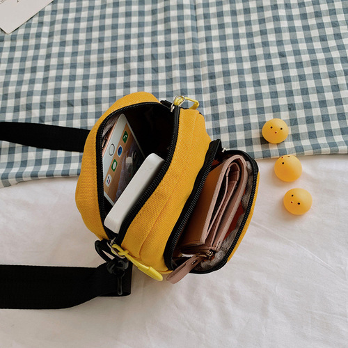 Cotton Bags for Women - High-End New Model, Student and Children's Versatile Cartoon Cute Single-Shoulder and Crossbody Bags, Cross-Border Wholesale and Dropshipping