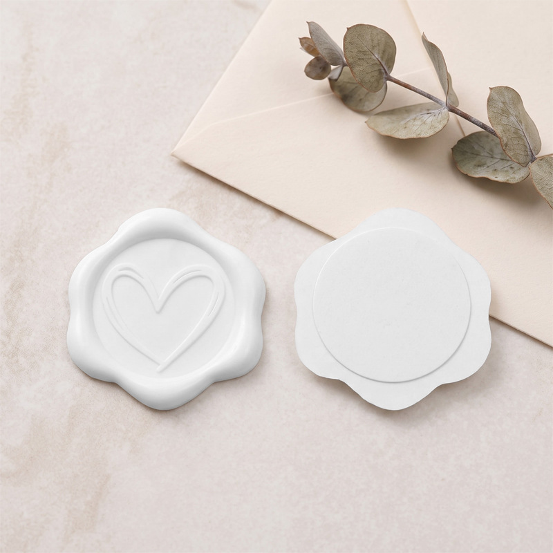 sello de cera en relieve sobre carta de amor tarjeta postal sello pegatinas de regalo sello de cera sello de cera sello de cera impresión de pintura de fuego
