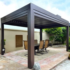 亭子;阳篷、雨篷;卷帘