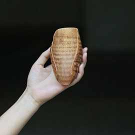 老竹根茶则复古茶具茶匙赏茶荷茶道竹工艺品竹制品文玩把件茶艺用