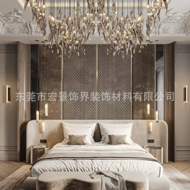 背景软包;墙布;花边