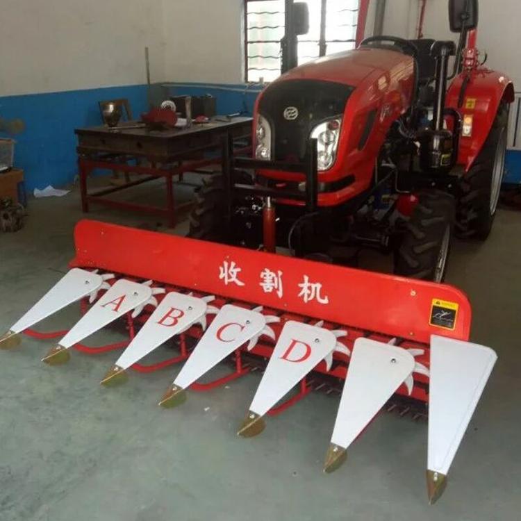 Máquina de corte y secado de arroz tipo empuje manual maíz maní cortador y secador de gasolina móvil cosechadora de arroz