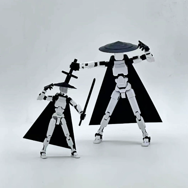 (Cross-border trading), big multi-joint movable minifigure, constructor, smart toy