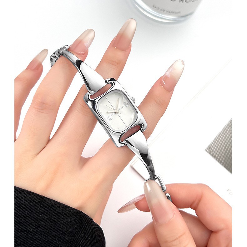Goldie Light Luxury Niche High-end Temperament Square Bracelet Bracelet Watch Women's Simple High-value Quartz Watch