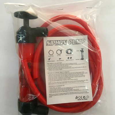 Kempinq və səyahət, oil suction hose, manual oil pump