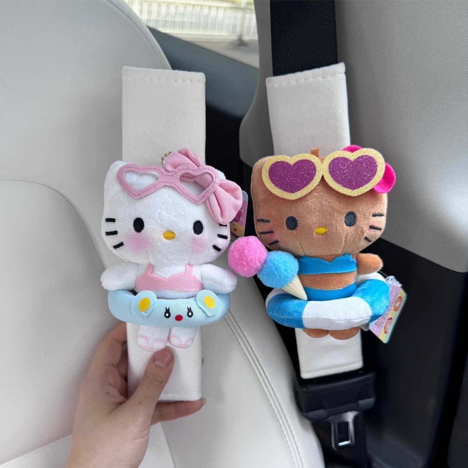 차량용 안전벨트 커버 캐릭터 인형 어깨 보호 쿠션