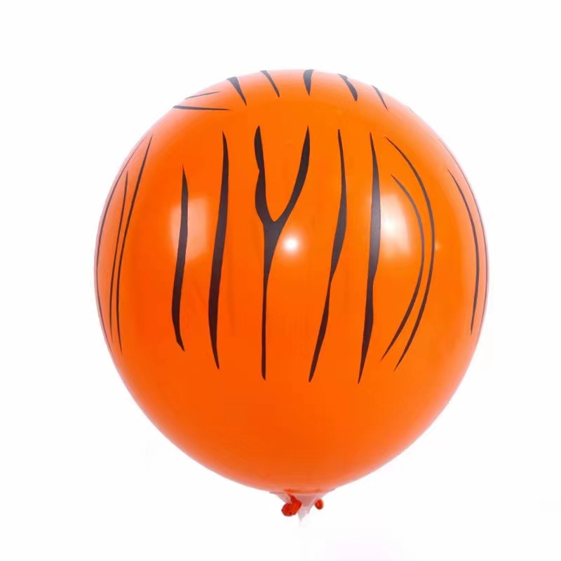 100 estampados de cebra naranja